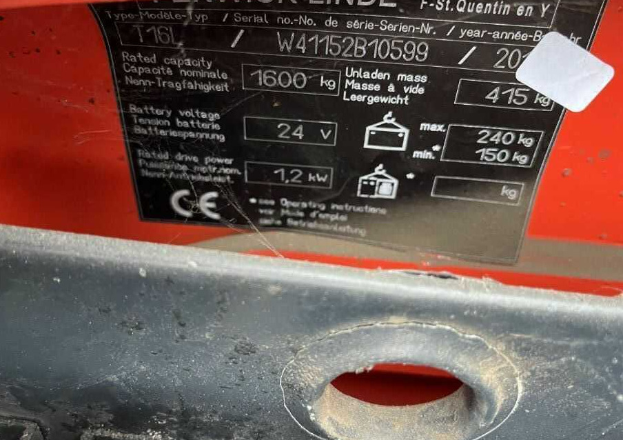 Linde T16L - Pallet truck: picture 2 Linde T16L - Pallet truck: picture 2