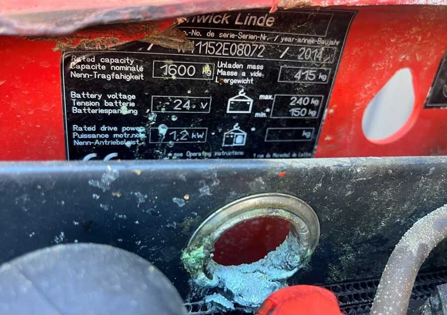 Pallet truck Linde T16L: picture 6