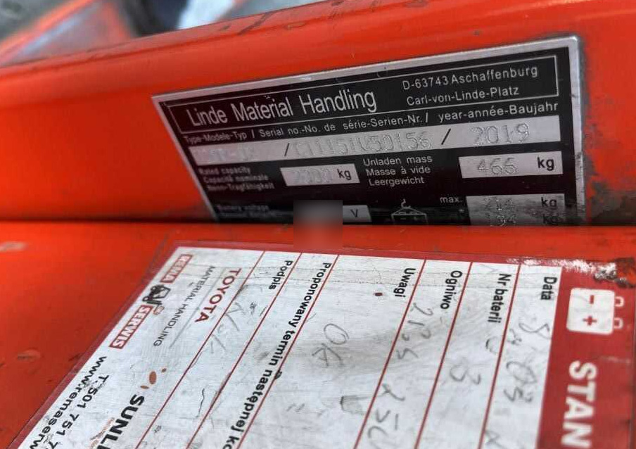 Linde T20P - Pallet truck: picture 4 Linde T20P - Pallet truck: picture 4