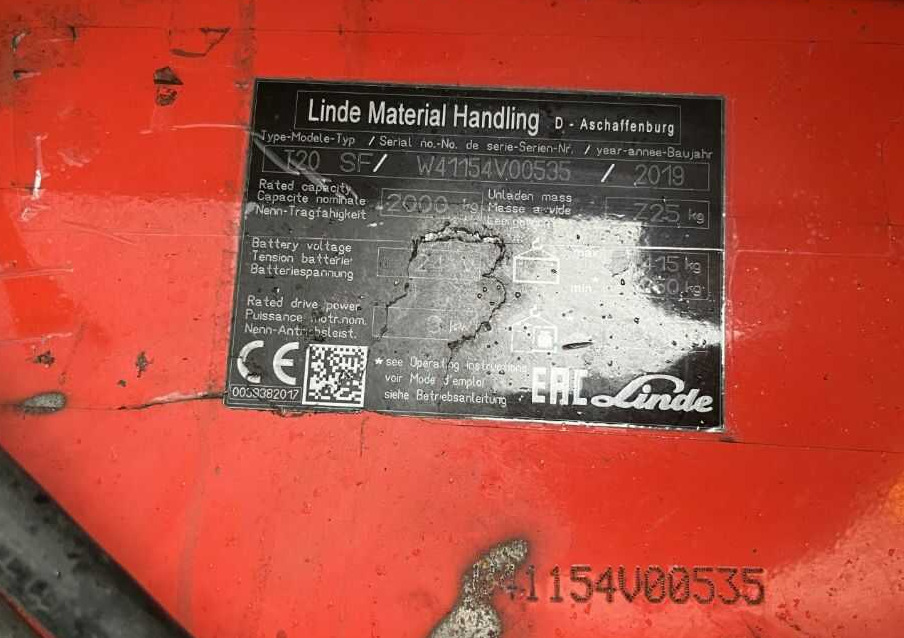 Linde T20SF - Pallet truck: picture 5 Linde T20SF - Pallet truck: picture 5