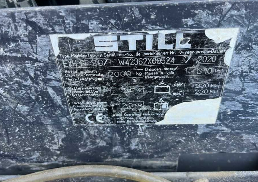 Still EXH-SF20 - Pallet truck: picture 4 Still EXH-SF20 - Pallet truck: picture 4
