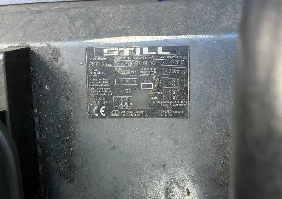 Still R07-25 - Tow tractor: picture 4 Still R07-25 - Tow tractor: picture 4