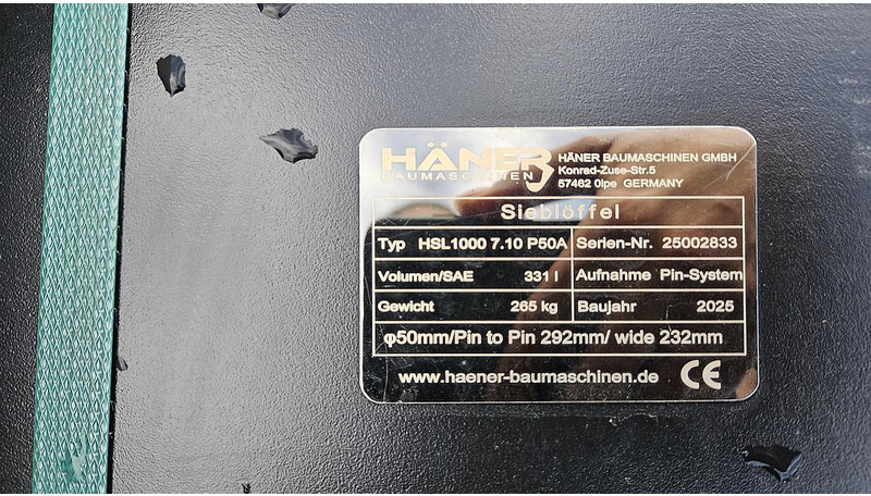 Haner HSL1000 7.10 P50A - Sorting bucket: picture 5 Haner HSL1000 7.10 P50A - Sorting bucket: picture 5