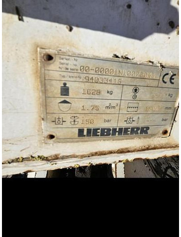 Liebherr SW66 - Excavator bucket: picture 4 Liebherr SW66 - Excavator bucket: picture 4