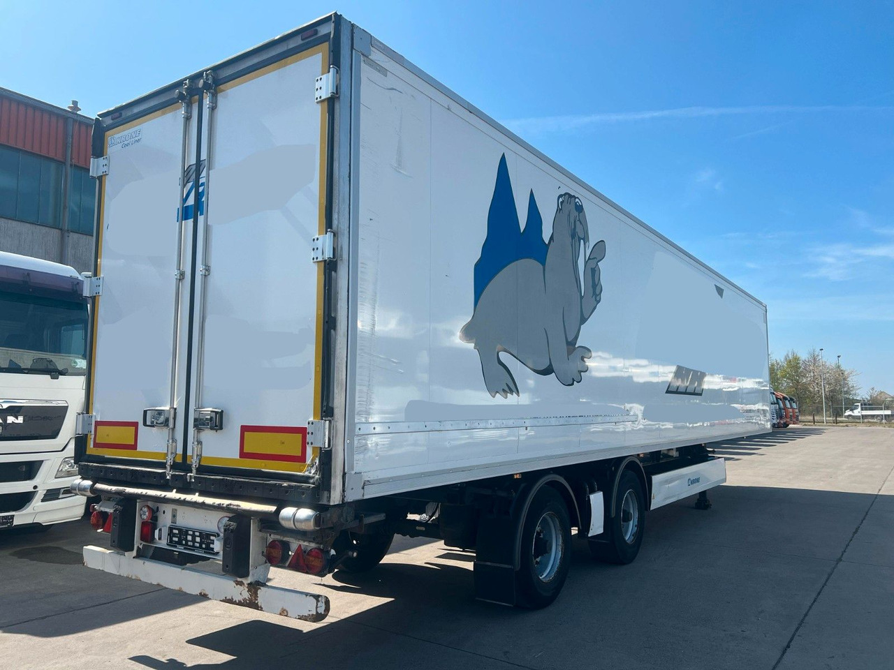 Krone SZ * LENK * BPW * THERMO KING SLXe300* DUOPLEX * - Refrigerator semi-trailer: picture 4 Krone SZ * LENK * BPW * THERMO KING SLXe300* DUOPLEX * - Refrigerator semi-trailer: picture 4