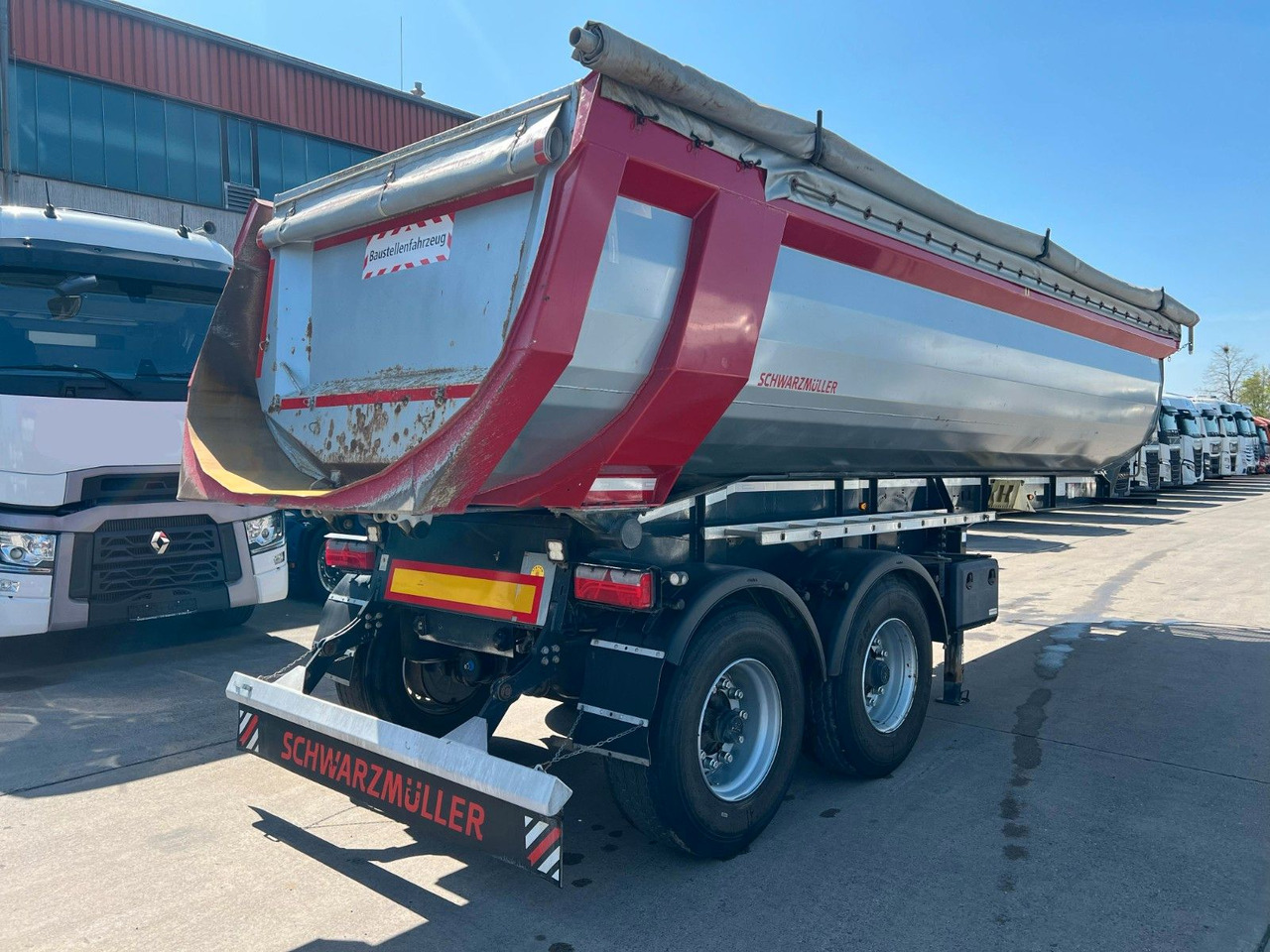 Schwarzmüller SM * KIPPER * 24 KUBIK * BPW * STAHLMULDE * - Tipper semi-trailer: picture 4 Schwarzmüller SM * KIPPER * 24 KUBIK * BPW * STAHLMULDE * - Tipper semi-trailer: picture 4