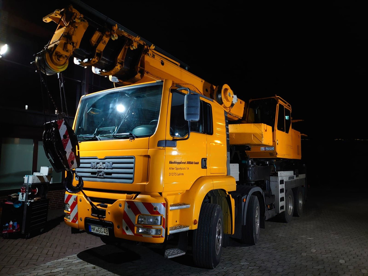 MAN Liebherr LTF 1030-1035-1040 Motor neu - Crane truck: picture 1 MAN Liebherr LTF 1030-1035-1040 Motor neu - Crane truck: picture 1