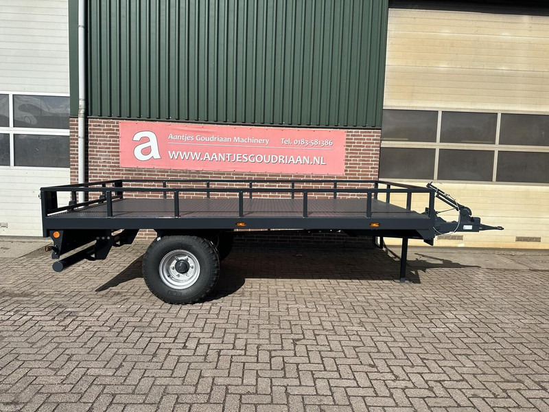 Bakkenwagen voor achter een kraan/shovel - Dropside/ Flatbed trailer: picture 1 Bakkenwagen voor achter een kraan/shovel - Dropside/ Flatbed trailer: picture 1
