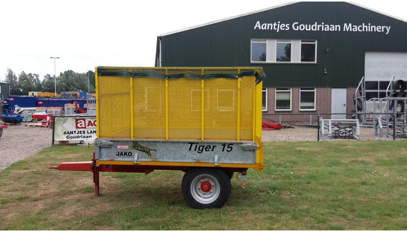 Jako tiger 15 met snipperopbouw - Tipper trailer: picture 2 Jako tiger 15 met snipperopbouw - Tipper trailer: picture 2