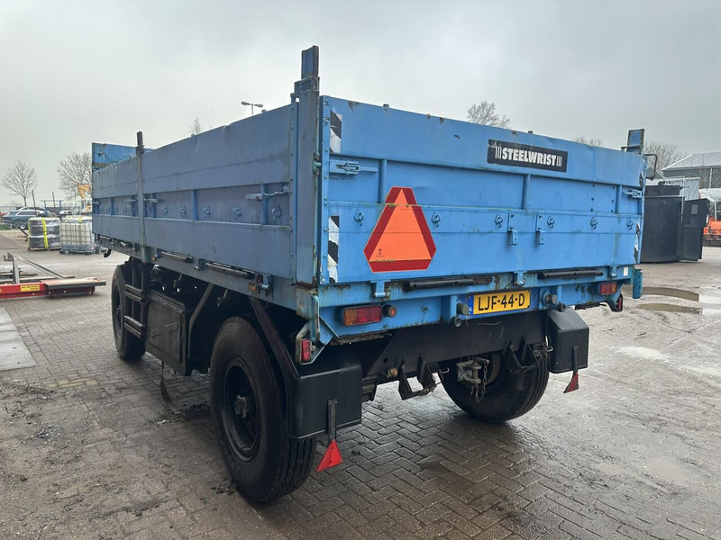 Materiaal/balenwagen - Gebruikt - Dropside/ Flatbed trailer: picture 5 Materiaal/balenwagen - Gebruikt - Dropside/ Flatbed trailer: picture 5