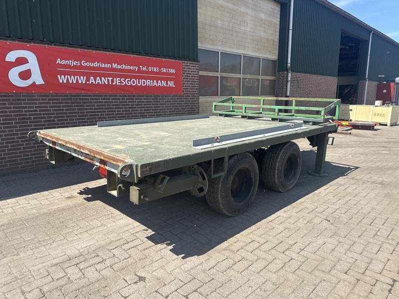 Materiaalwagen - Gebruikt - Dropside/ Flatbed trailer: picture 2 Materiaalwagen - Gebruikt - Dropside/ Flatbed trailer: picture 2