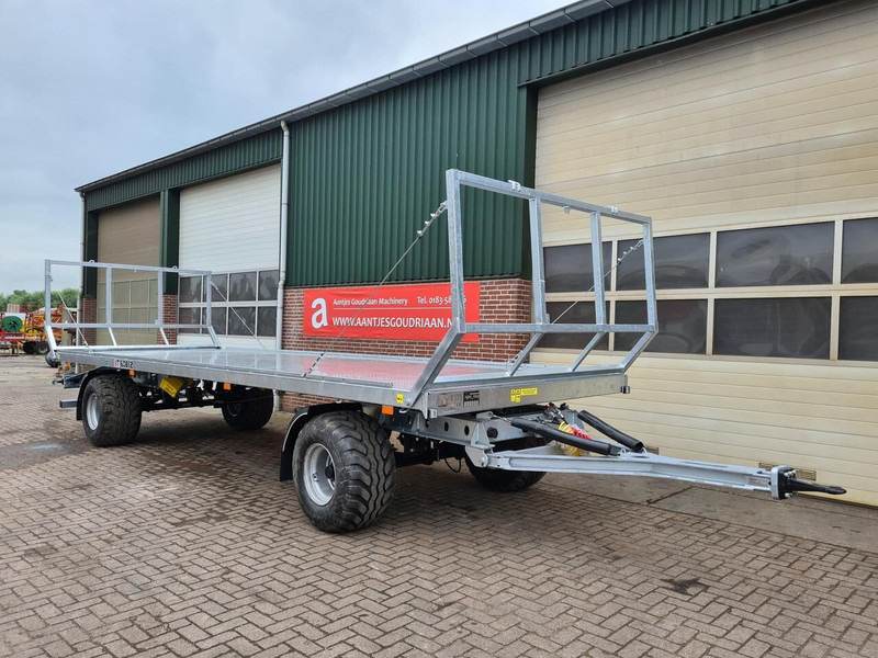 Onbekend Balenwagen - Dropside/ Flatbed trailer: picture 2 Onbekend Balenwagen - Dropside/ Flatbed trailer: picture 2