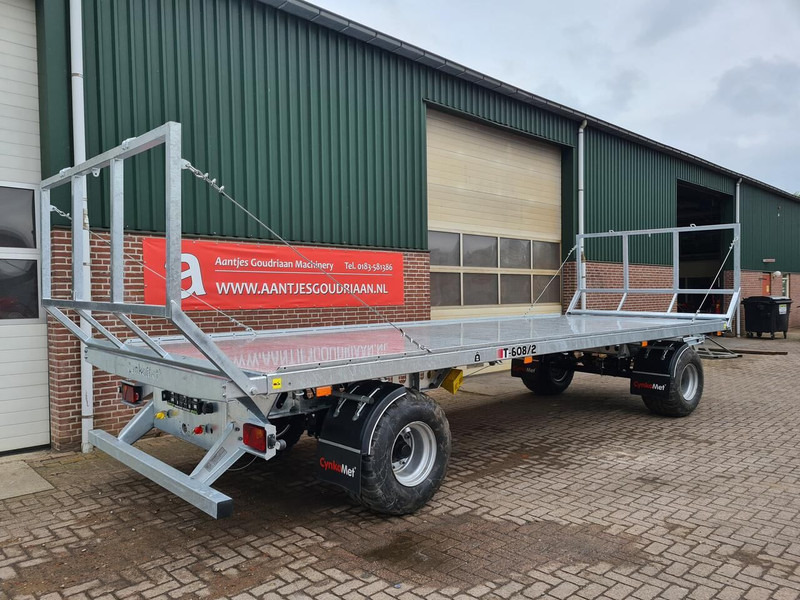 Onbekend Balenwagen - Dropside/ Flatbed trailer: picture 3 Onbekend Balenwagen - Dropside/ Flatbed trailer: picture 3