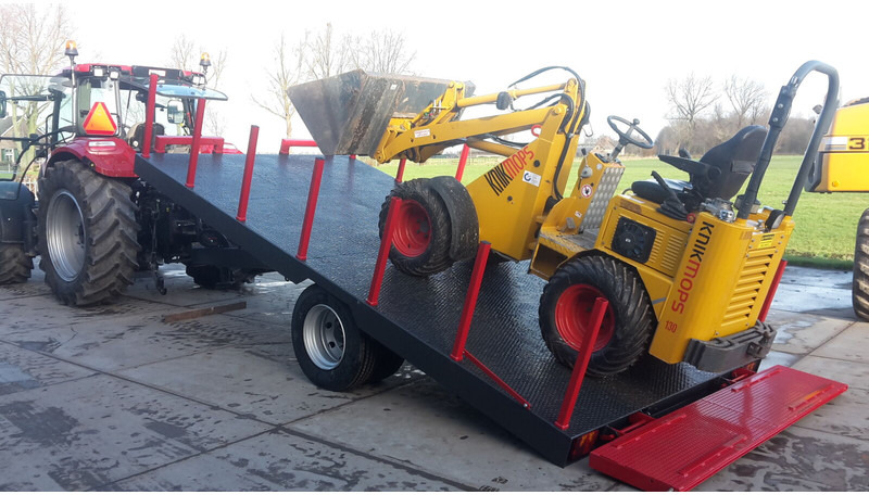 Onbekend Oprijwagen - Dropside/ Flatbed trailer: picture 2 Onbekend Oprijwagen - Dropside/ Flatbed trailer: picture 2