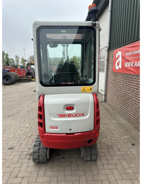 Mini excavator Takeuchi TB216 - Gebruikt: picture 6