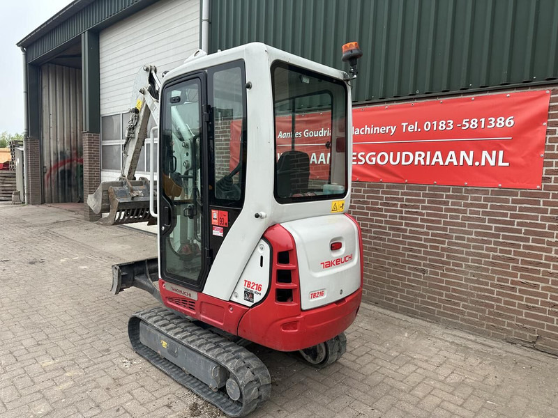 Mini excavator Takeuchi TB216 - Gebruikt: picture 7