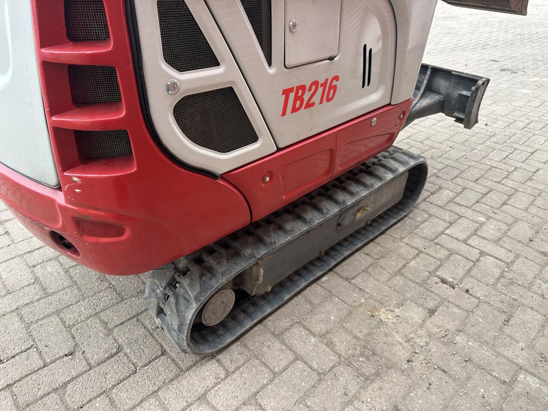 Mini excavator Takeuchi TB216 - Gebruikt: picture 8