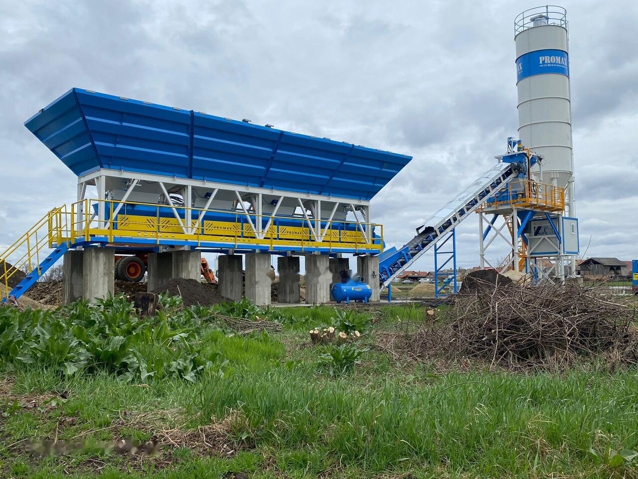 Promax Compact Concrete Batching Plant PROMAX C60-SNG LINE (60m³/h) - Concrete plant: picture 3 Promax Compact Concrete Batching Plant PROMAX C60-SNG LINE (60m³/h) - Concrete plant: picture 3
