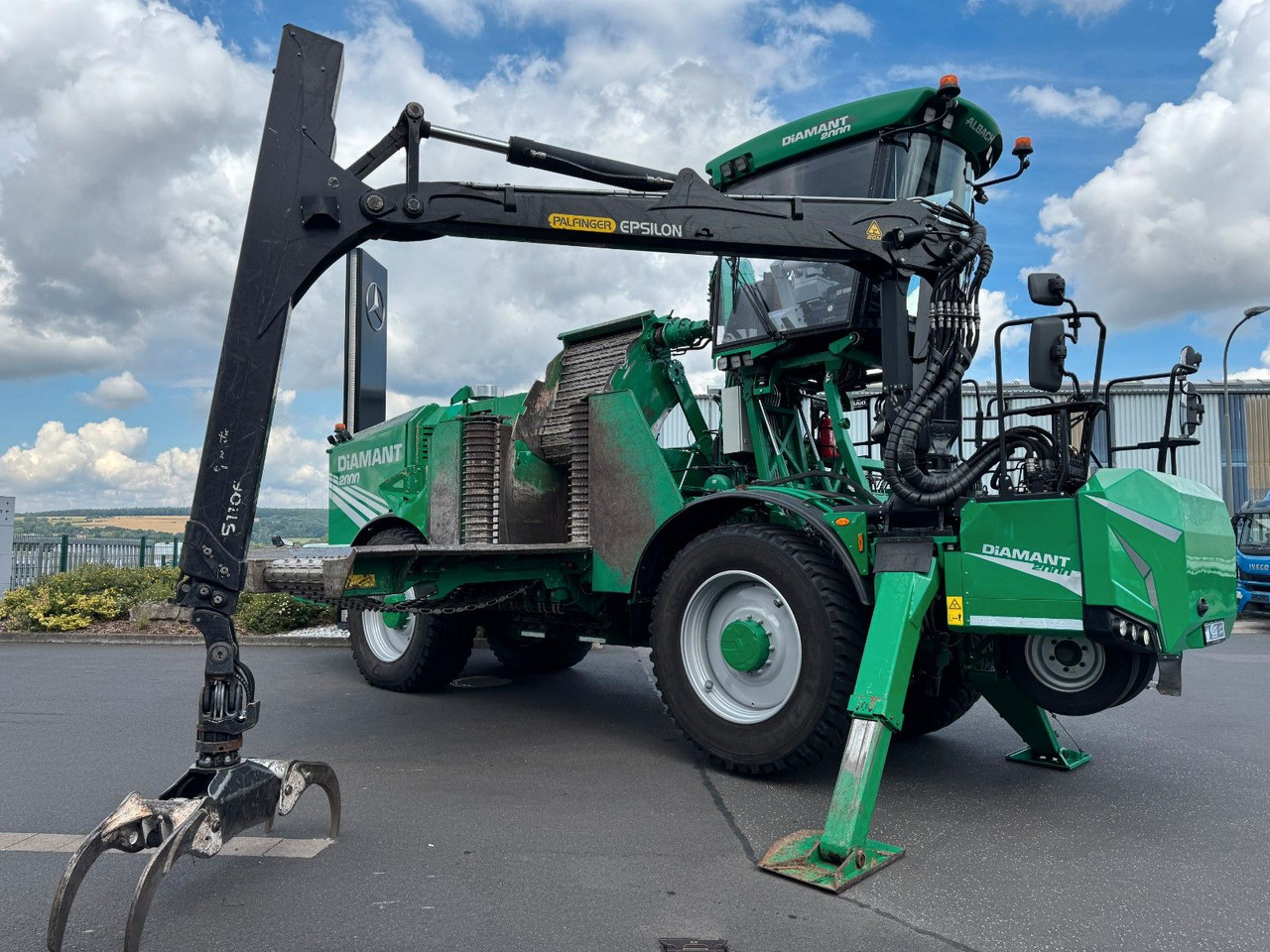 Albach Diamant 2000 / kein AdBlue / 2.200h Roto - Wood chipper: picture 2 Albach Diamant 2000 / kein AdBlue / 2.200h Roto - Wood chipper: picture 2