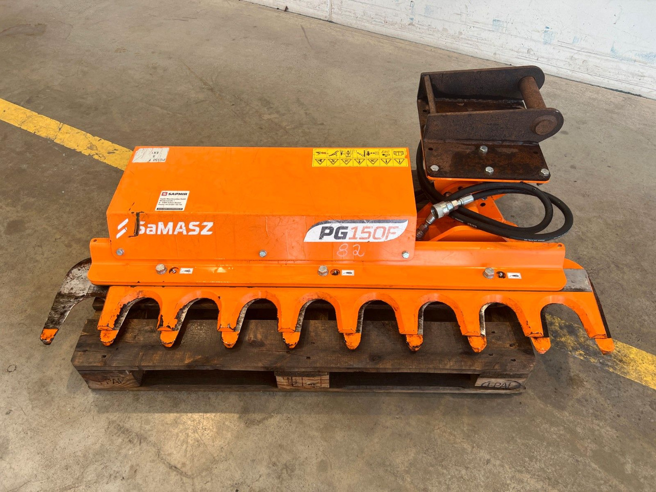 SaMASZ PG 150 F Astschere / MS03 / 1,50 / 2021 - Attachment for Construction machinery: picture 2 SaMASZ PG 150 F Astschere / MS03 / 1,50 / 2021 - Attachment for Construction machinery: picture 2
