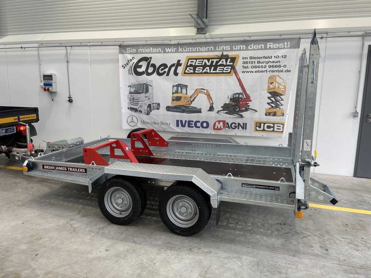 Brian James Cargo Digger Plant 2 / Länge: 3.200mm / 3.500kg - Low loader trailer: picture 4 Brian James Cargo Digger Plant 2 / Länge: 3.200mm / 3.500kg - Low loader trailer: picture 4