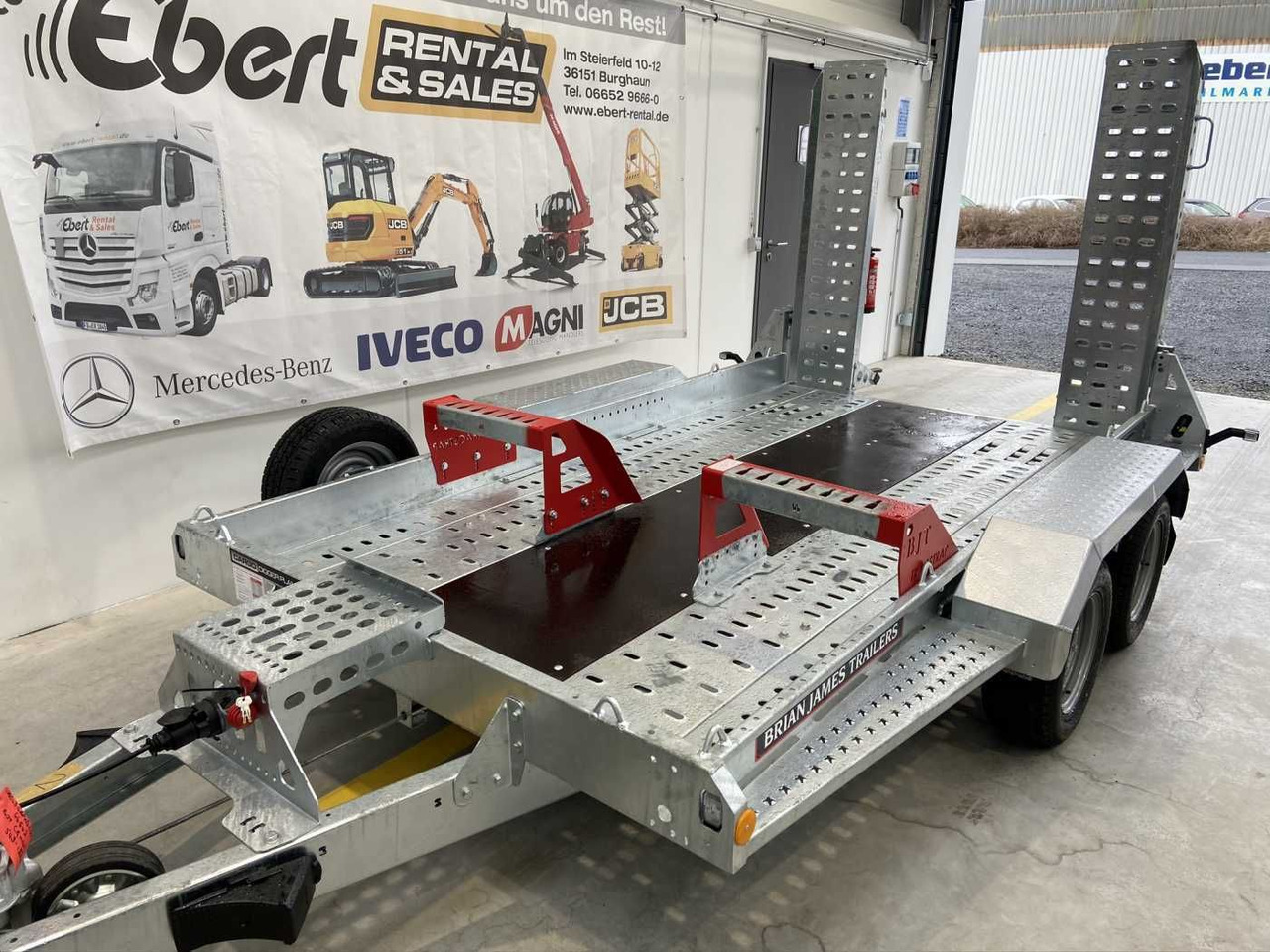 Brian James Cargo Digger Plant 2 / Länge: 3.200mm / 3.500kg - Low loader trailer: picture 5 Brian James Cargo Digger Plant 2 / Länge: 3.200mm / 3.500kg - Low loader trailer: picture 5