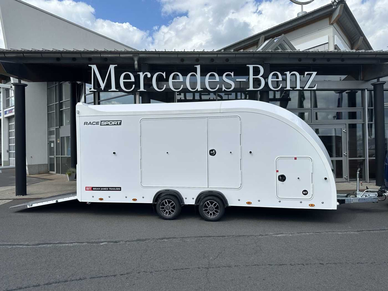 Brian James Race Sport Länge: 5,03 m / 3.000 kg - Autotransporter trailer: picture 1 Brian James Race Sport Länge: 5,03 m / 3.000 kg - Autotransporter trailer: picture 1