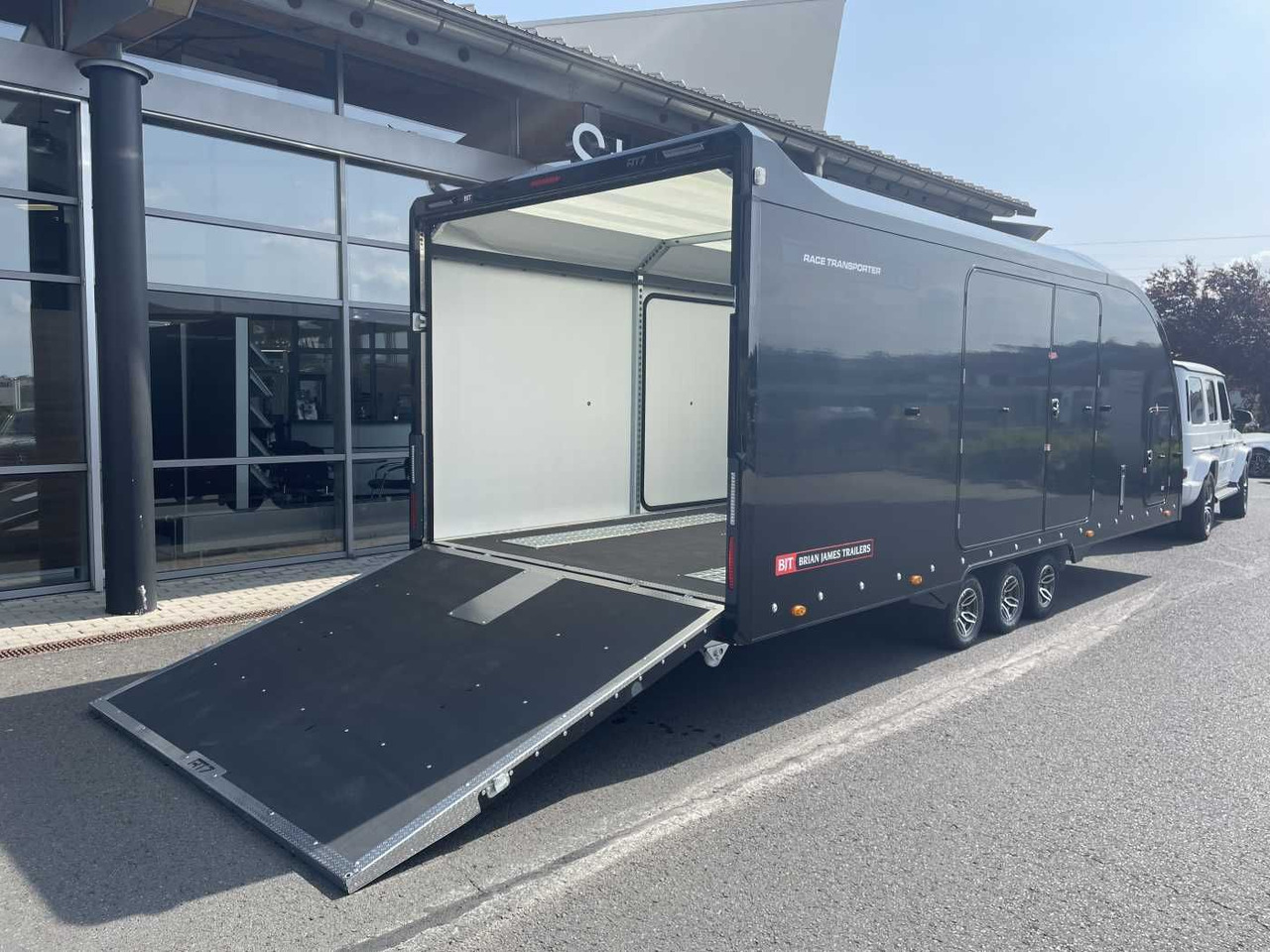 Brian James Race Transporter 7 / 6,16 m 3.500 kg - Autotransporter trailer: picture 2 Brian James Race Transporter 7 / 6,16 m 3.500 kg - Autotransporter trailer: picture 2