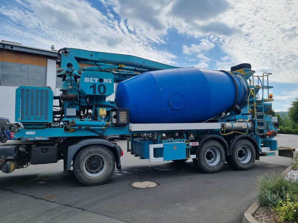 De Buf Beton-Mischer 9m³/Sermac 24m Betonpumpe  - Concrete mixer semi-trailer: picture 5 De Buf Beton-Mischer 9m³/Sermac 24m Betonpumpe  - Concrete mixer semi-trailer: picture 5