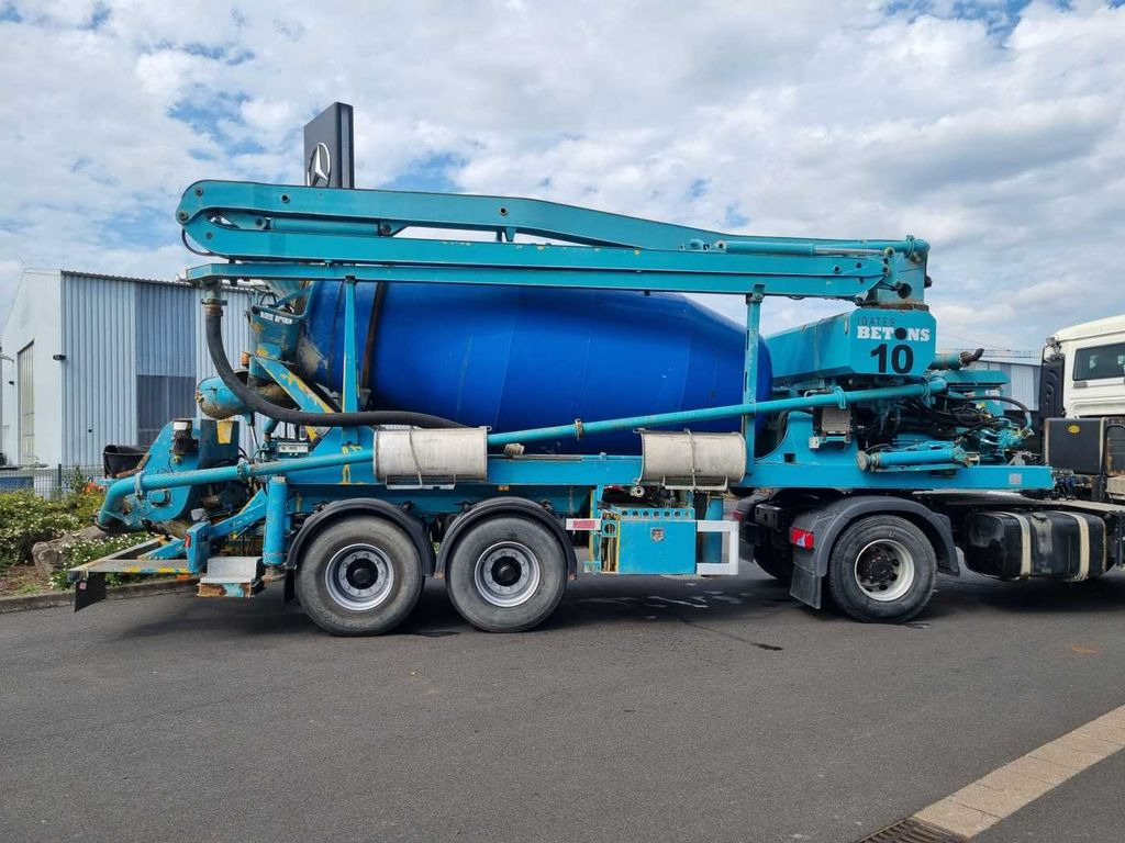 De Buf Beton-Mischer 9m³/Sermac 24m Betonpumpe  - Concrete mixer semi-trailer: picture 4 De Buf Beton-Mischer 9m³/Sermac 24m Betonpumpe  - Concrete mixer semi-trailer: picture 4
