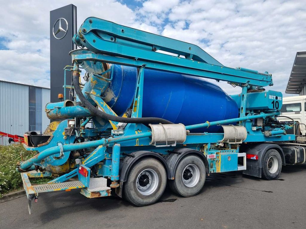 De Buf Beton-Mischer 9m³/Sermac 24m Betonpumpe  - Concrete mixer semi-trailer: picture 2 De Buf Beton-Mischer 9m³/Sermac 24m Betonpumpe  - Concrete mixer semi-trailer: picture 2