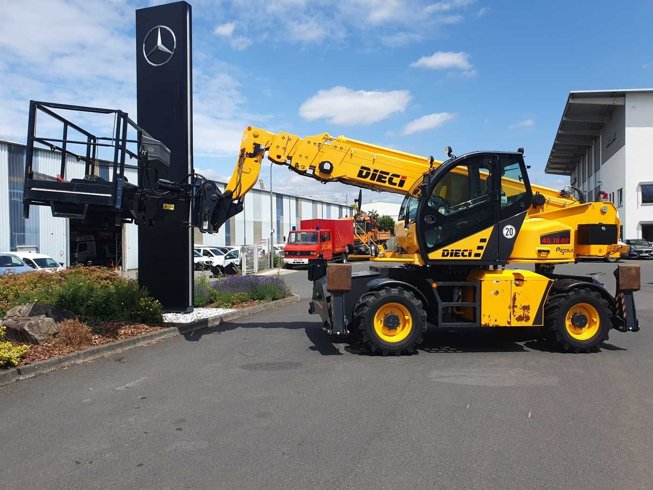 Dieci Pegasus 40.18 / Winde / Korb / Funk / nur 1.055h - Telescopic handler: picture 2 Dieci Pegasus 40.18 / Winde / Korb / Funk / nur 1.055h - Telescopic handler: picture 2