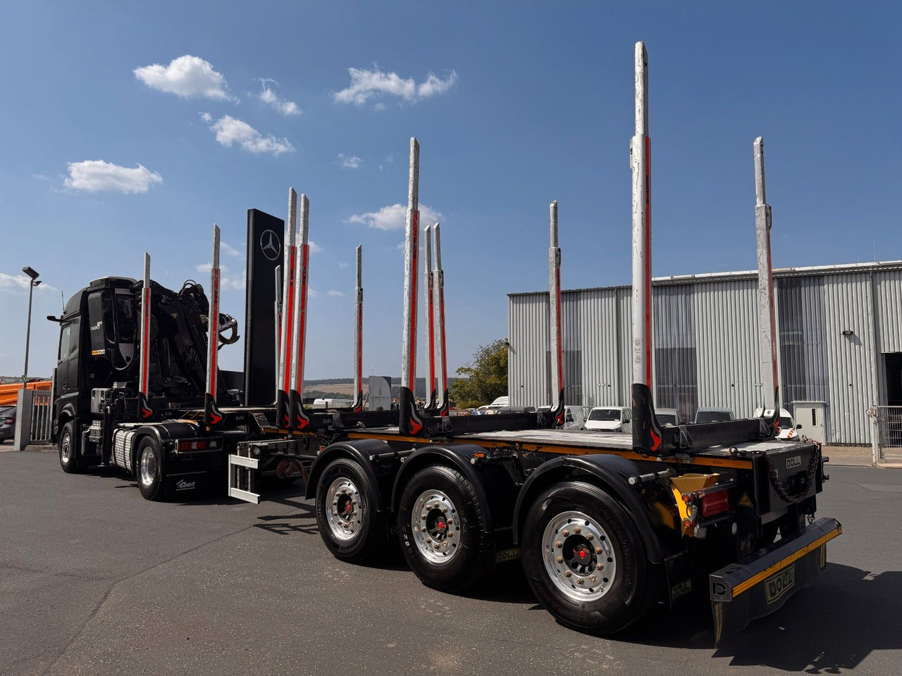 Doll H3L-14X Langholz Lift+Lenkachse - Timber semi-trailer: picture 2 Doll H3L-14X Langholz Lift+Lenkachse - Timber semi-trailer: picture 2