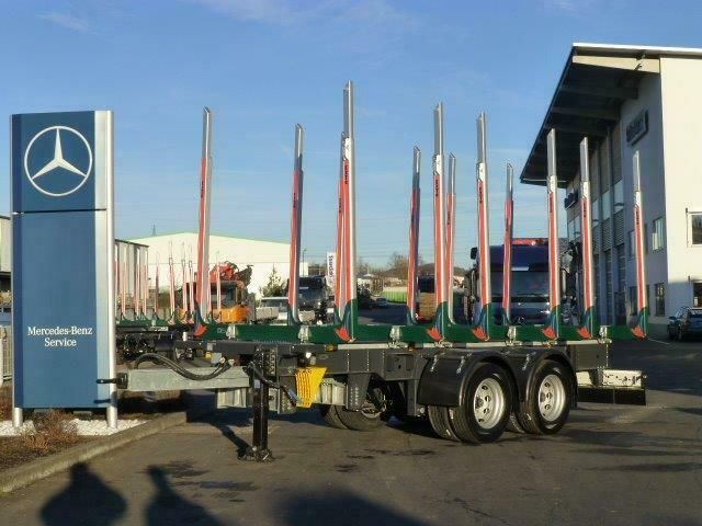 Ebert KHZA 18 Tandem-Kurzholz-Anhänger NEU Ebert KHZA 18 Tandem-Kurzholz-Anhänger NEU - Timber trailer: picture 2 Ebert KHZA 18 Tandem-Kurzholz-Anhänger NEU Ebert KHZA 18 Tandem-Kurzholz-Anhänger NEU - Timber trailer: picture 2