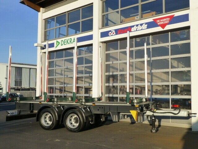 Ebert KHZA 18 Tandem-Kurzholz-Anhänger NEU Ebert KHZA 18 Tandem-Kurzholz-Anhänger NEU - Timber trailer: picture 4 Ebert KHZA 18 Tandem-Kurzholz-Anhänger NEU Ebert KHZA 18 Tandem-Kurzholz-Anhänger NEU - Timber trailer: picture 4