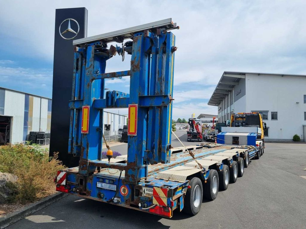 Goldhofer STZ-H6-57/80A Teleskop-Tieflader Waggontransport - Low loader semi-trailer: picture 2 Goldhofer STZ-H6-57/80A Teleskop-Tieflader Waggontransport - Low loader semi-trailer: picture 2
