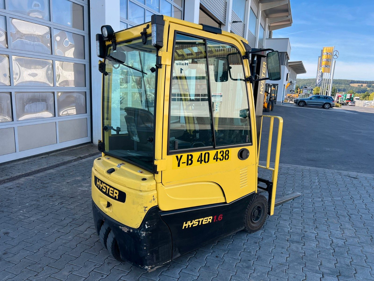 Hyster J1.6 XNT MWB / nur 387h! / Hubhöhe: 4.6m / SS - Electric forklift: picture 3 Hyster J1.6 XNT MWB / nur 387h! / Hubhöhe: 4.6m / SS - Electric forklift: picture 3