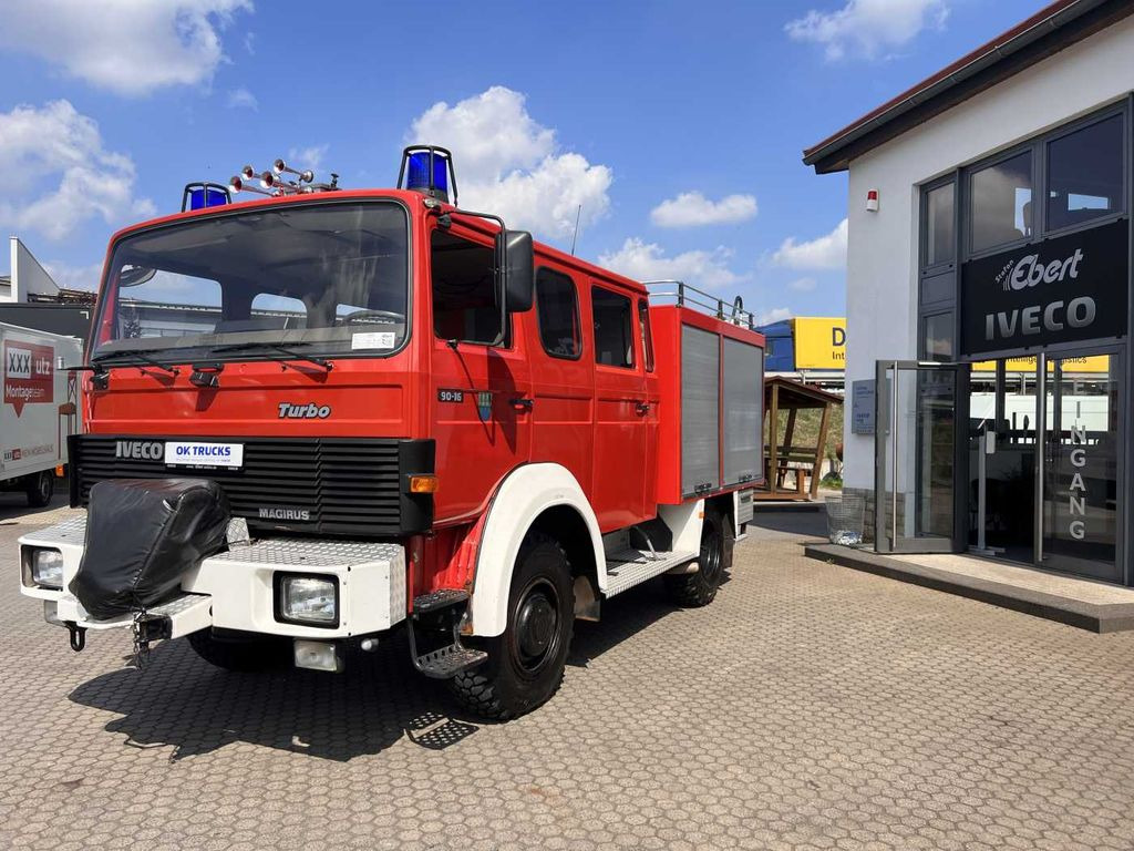Iveco 75-16 AW 4x4 LF8 Feuerwehr Standheizung 9 Sitze - Fire truck: picture 1 Iveco 75-16 AW 4x4 LF8 Feuerwehr Standheizung 9 Sitze - Fire truck: picture 1