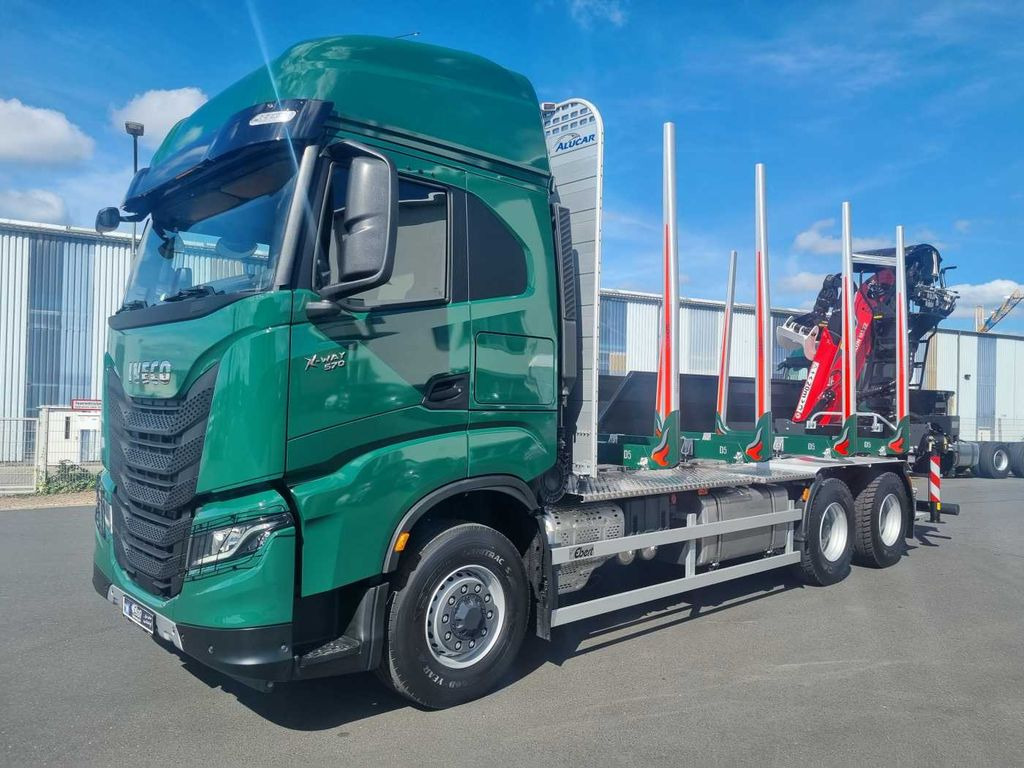 Iveco X-Way AS300X57 Z/P HR ON+ 6x4 (6x6 Hi Traction) - Timber truck, Crane truck: picture 2 Iveco X-Way AS300X57 Z/P HR ON+ 6x4 (6x6 Hi Traction) - Timber truck, Crane truck: picture 2