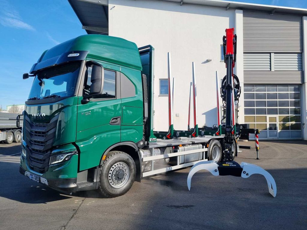 Iveco X-Way AS300X57 Z/P HR ON+ 6x4 (6x6 Hi Traction) - Timber truck, Crane truck: picture 1 Iveco X-Way AS300X57 Z/P HR ON+ 6x4 (6x6 Hi Traction) - Timber truck, Crane truck: picture 1
