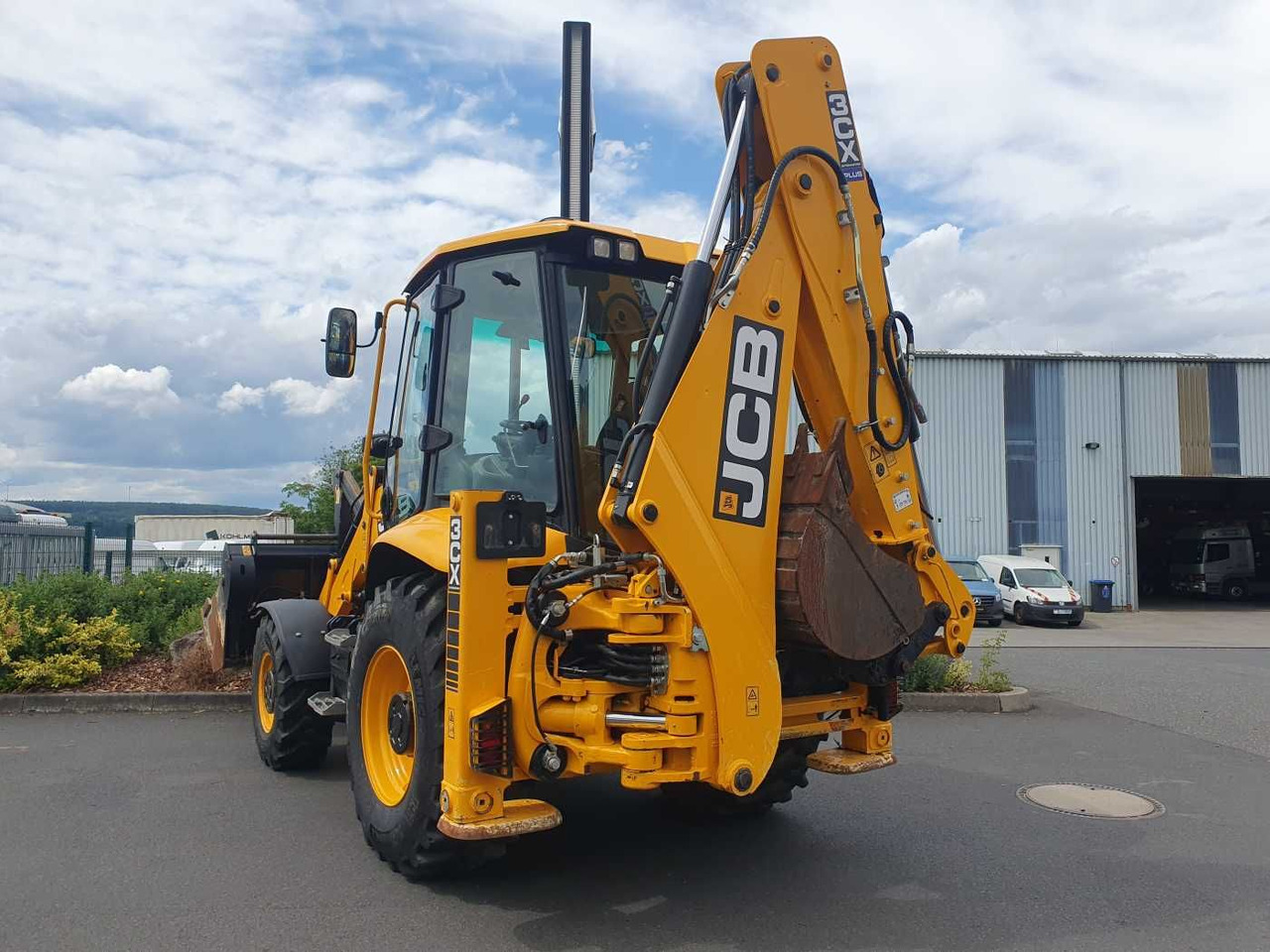 JCB 3CX / Gabel & 4in1 Schaufel / nur 1.561h / 2022 - Backhoe loader: picture 3 JCB 3CX / Gabel & 4in1 Schaufel / nur 1.561h / 2022 - Backhoe loader: picture 3
