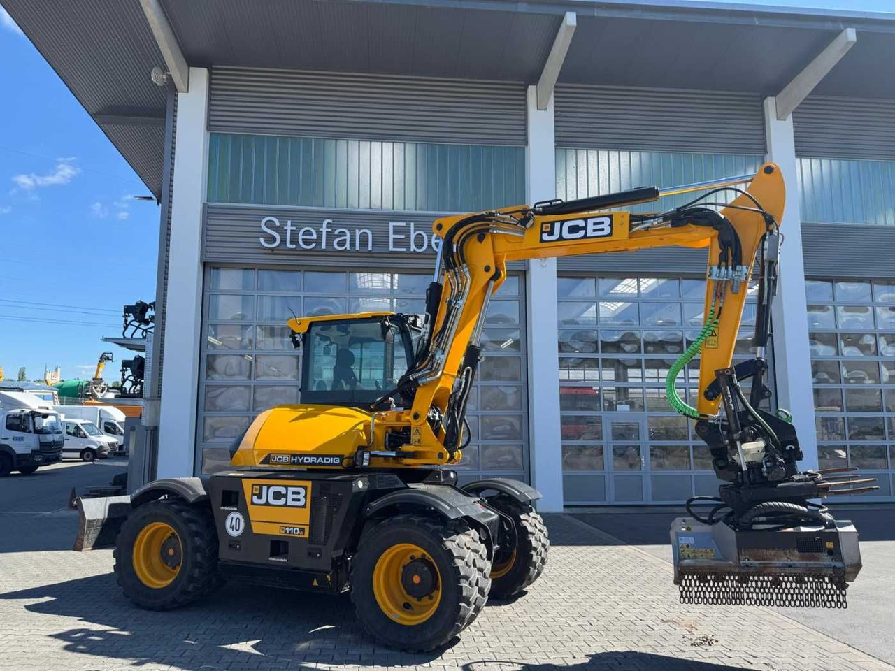 JCB Hydradig HD 110WT / 2021 / 516h! / Tiltrotator - Wheel excavator: picture 3 JCB Hydradig HD 110WT / 2021 / 516h! / Tiltrotator - Wheel excavator: picture 3