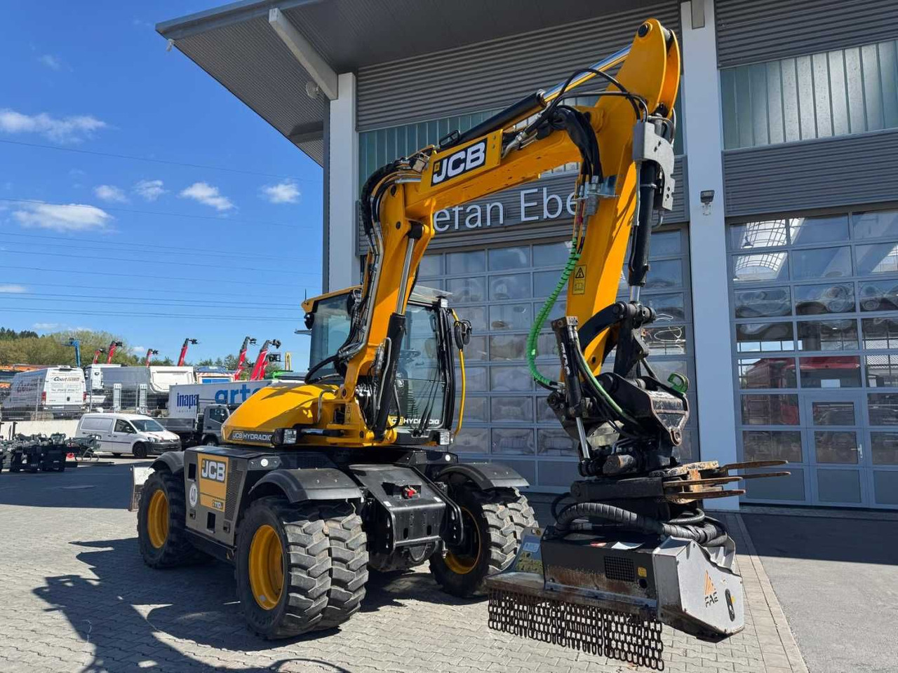 JCB Hydradig HD 110WT / 2021 / 516h! / Tiltrotator - Wheel excavator: picture 2 JCB Hydradig HD 110WT / 2021 / 516h! / Tiltrotator - Wheel excavator: picture 2