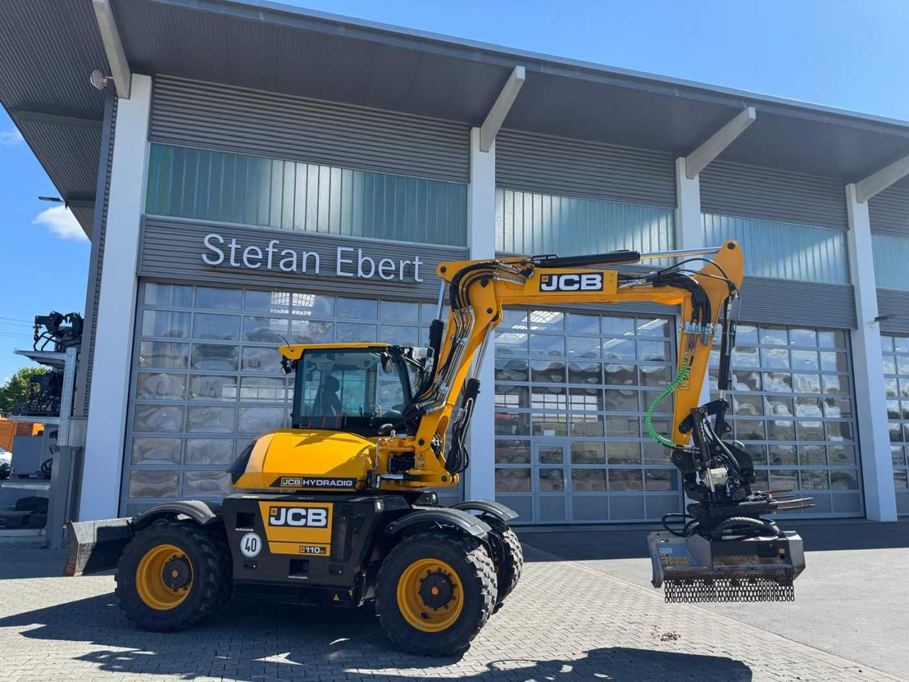 JCB Hydradig HD 110WT / 2021 / 516h! / Tiltrotator - Wheel excavator: picture 1 JCB Hydradig HD 110WT / 2021 / 516h! / Tiltrotator - Wheel excavator: picture 1