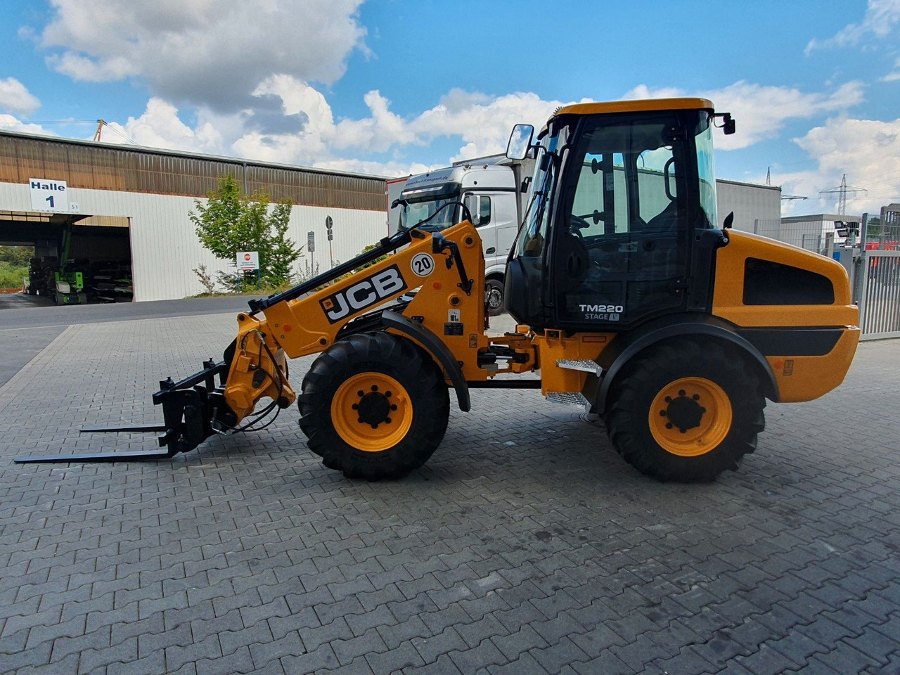 Wheel loader JCB TM 220 SV C / Neufahrzeug / Teleskop / Gabel: picture 7