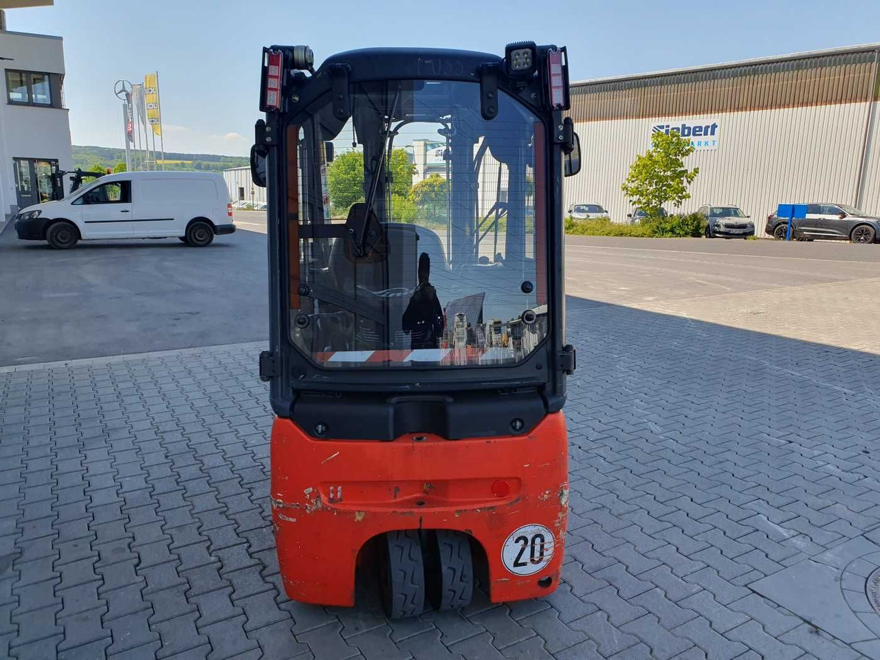Linde E14 - 01 / Triplex: 4.10m! / SS / nur 2.899h! - Electric forklift: picture 5 Linde E14 - 01 / Triplex: 4.10m! / SS / nur 2.899h! - Electric forklift: picture 5