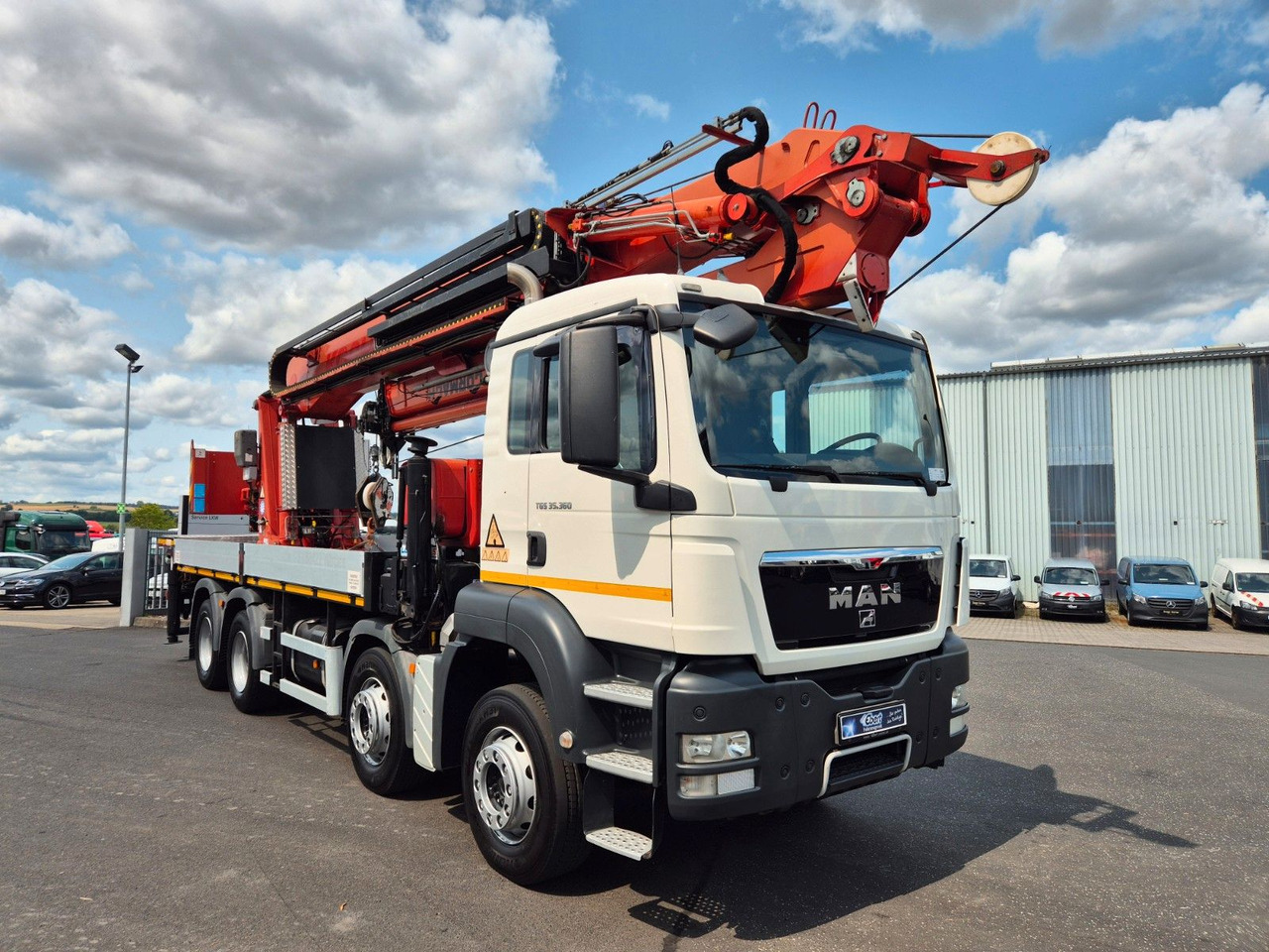 MAN TGS 35.360 8x4 BB Gormach 91000 TECH Funk - Crane truck: picture 3 MAN TGS 35.360 8x4 BB Gormach 91000 TECH Funk - Crane truck: picture 3