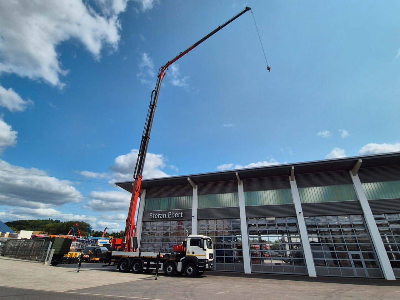 MAN TGS 35.360 8x4 BB Gormach 91000 TECH Funk - Crane truck: picture 1 MAN TGS 35.360 8x4 BB Gormach 91000 TECH Funk - Crane truck: picture 1