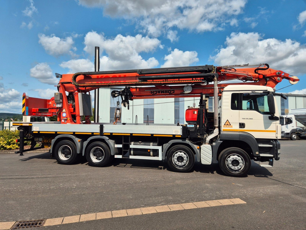 MAN TGS 35.360 8x4 BB Gormach 91000 TECH Funk - Crane truck: picture 5 MAN TGS 35.360 8x4 BB Gormach 91000 TECH Funk - Crane truck: picture 5