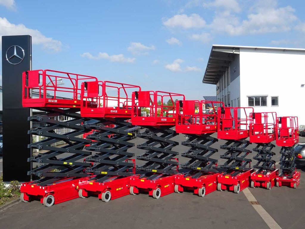 New Scissor lift Magni ES1412E Scherenbühne // 13.8m Arbeitshöhe: picture 12